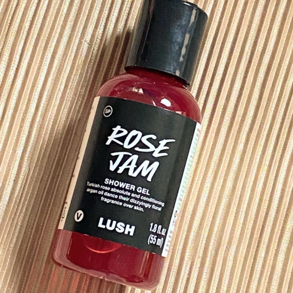 Lush Rose Jam Shower Gel 1.8oz travel size